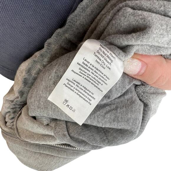 WeWoreWhat Leisure Hooded Sweatsuit Jumpsuit Long Sleeve Hoodie Gray‎ Size Small - Picture 13 of 13